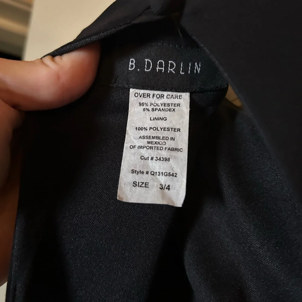 Black formal dress with cutouts - Picture 5 of 6